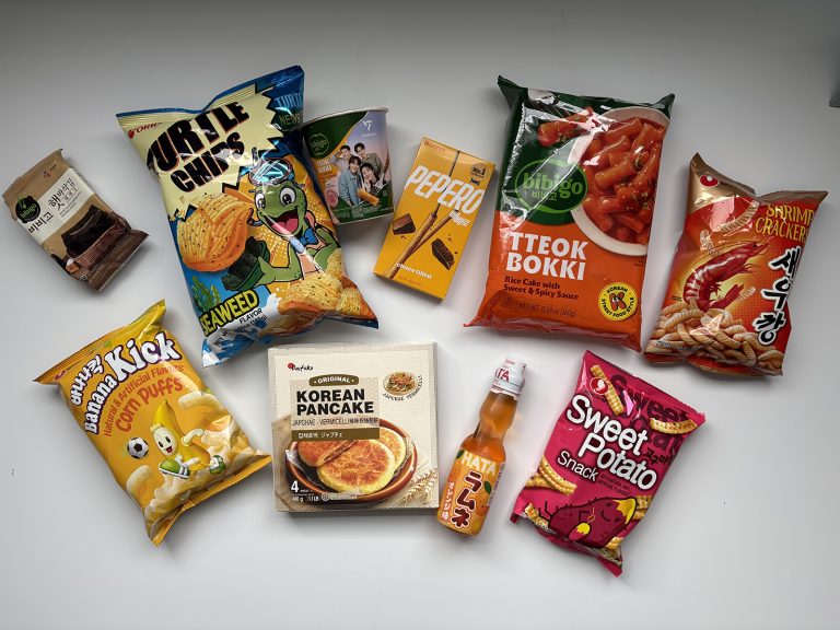 H Mart snacks